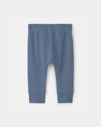B&eacute;b&eacute; gar&ccedil;on - Emballage de 2 pantalons en coton - Bleu, 