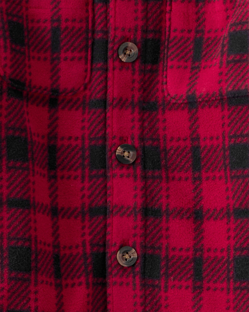 Toddler Boy 2-Piece Plaid Shirt and Pants Set, image 3 of 4 slides