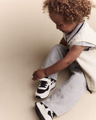 Toddler Girl Linda Wide Leg Pant - Heather Grey, image 5 of 7 slides