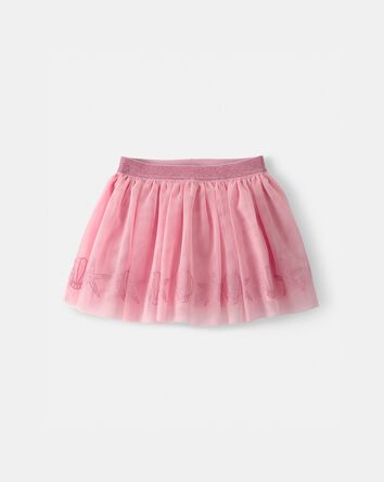 Toddler Girl Disney&copy; Ariel Glitter Tulle Skort - Pink, 
