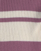 Girls Sweater Polo - Purple, image 2 of 3 slides