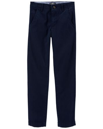 Kid Flat Front Chino Pants, 