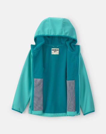 Filles - Blouson matelass&eacute; d&rsquo;&eacute;paisseur moyenne - Turquoise, 