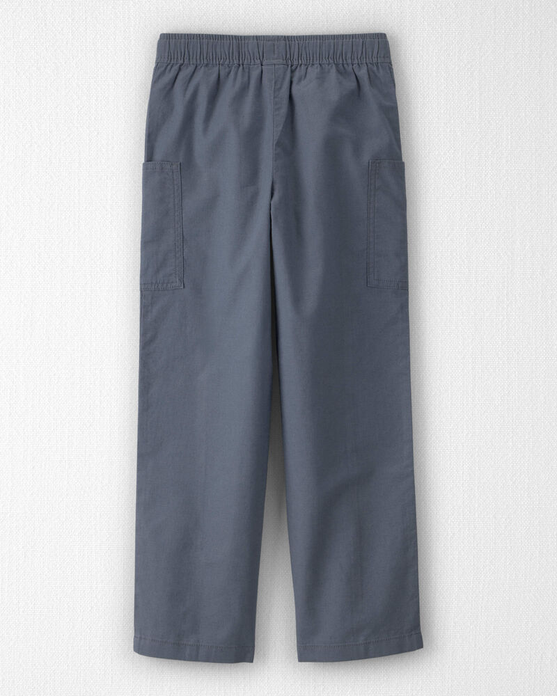 Boys Linen Pants Made with Organic Cotton, image 2 of 5 slides