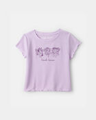 Toddler Girl 2-Piece Bluey&trade; Short-Sleeve Pyjama Set - Purple, image 2 of 6 slides