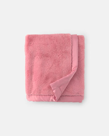 Baby Girl Plush Blanket - Pink, 