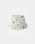 Tout-petit fille - Chapeau imperm&eacute;able Kombi Undercover pour fille - Fleurs, image 1 sur 2 diapositives