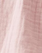 Bébé Robe boutonnée en tissu gaze de coton biologique rose

, image 3 sur 4 diapositives
