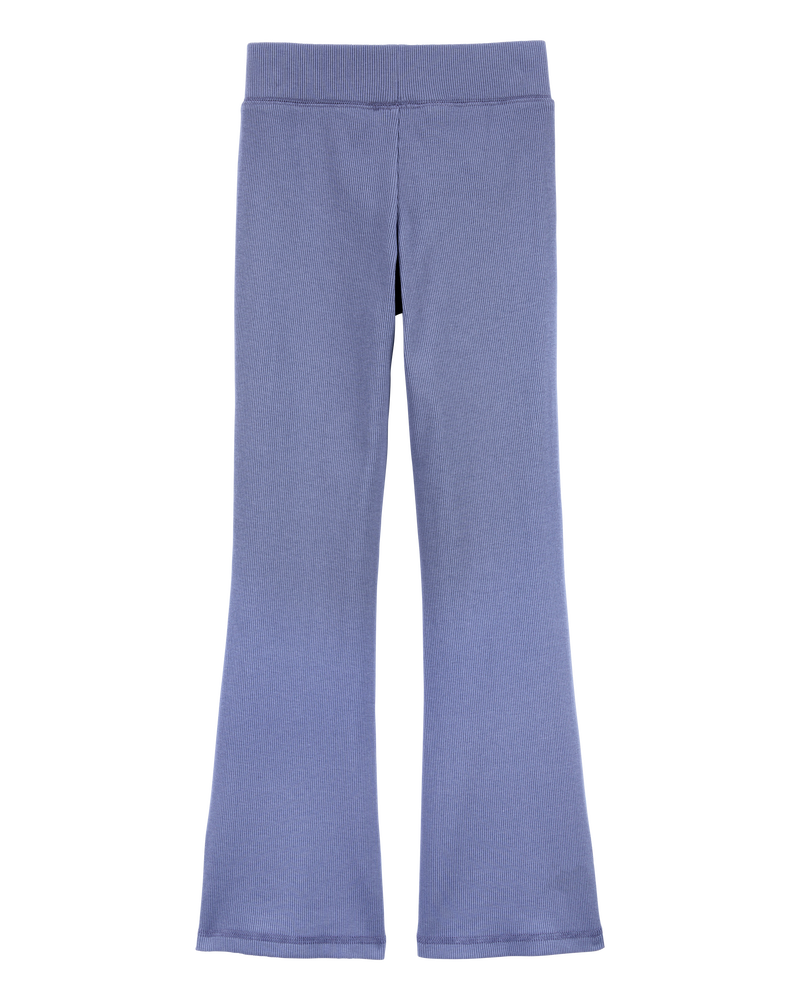 Kid 
High-Rise Ribbed Flare Pants
, image 3 of 5 slides