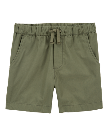 Kid Pull-On Poplin Shorts, 