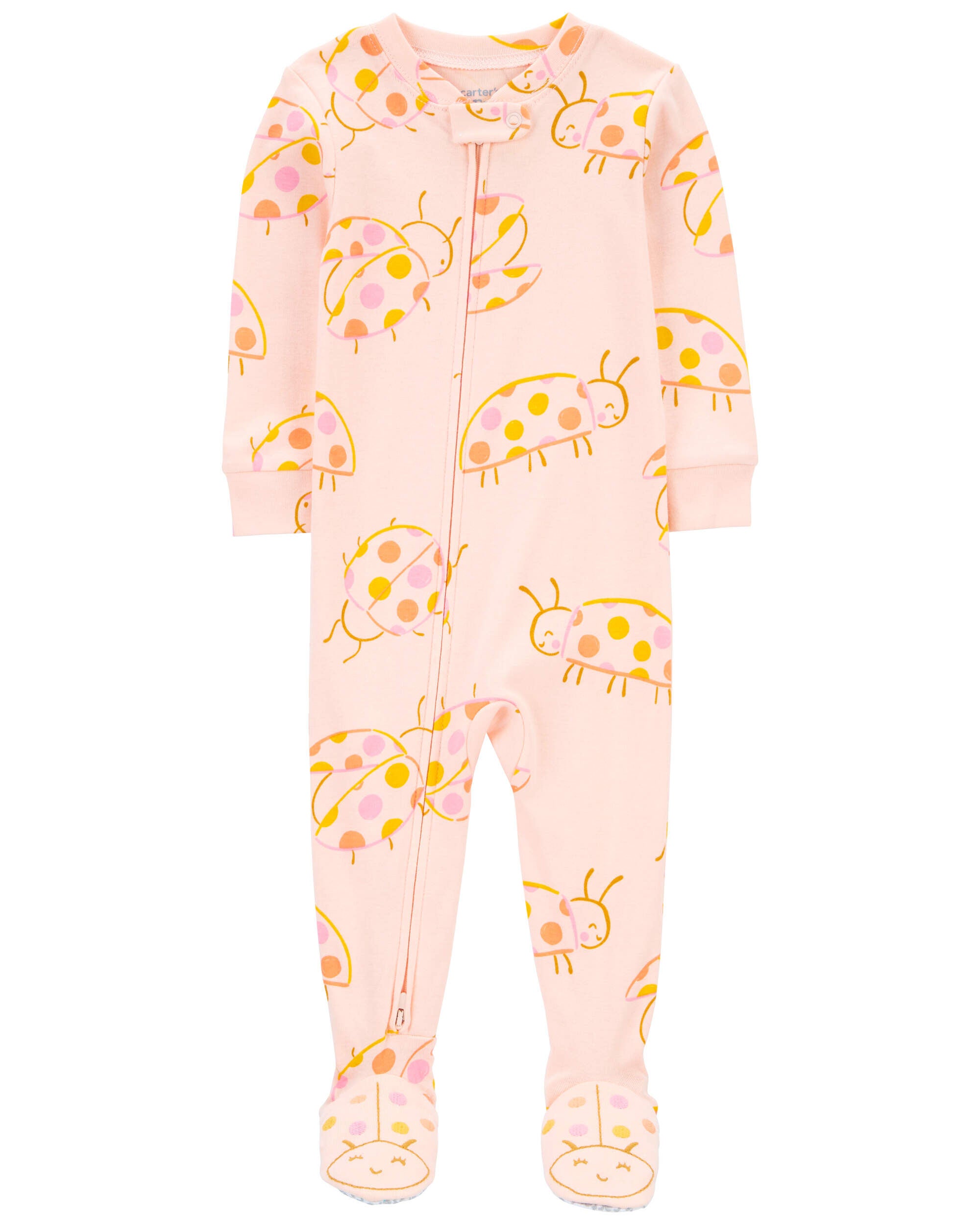 Carters peach pajamas sale