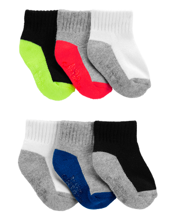 Toddler 6-Pack Crew Socks, 