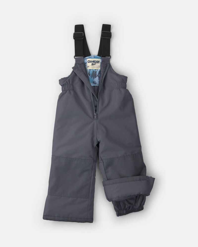 Toddler Boy  2 Piece Ice Print Snowsuit-  Grey, image 3 of 13 slides
