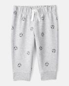 Baby Boy 2-Piece 'Just Kickin it' Soccer Bodysuit & Pant Set - Green, image 2 of 5 slides