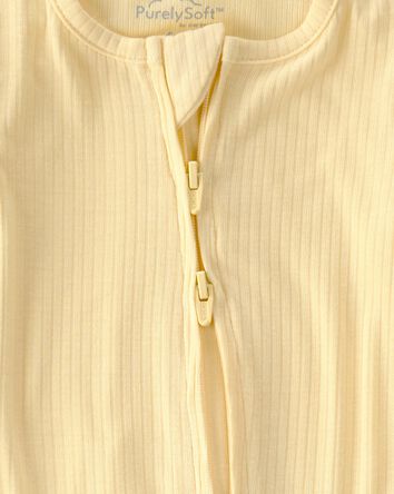 Baby 2-Way Zip PurelySoft Sleeper - Yellow, 