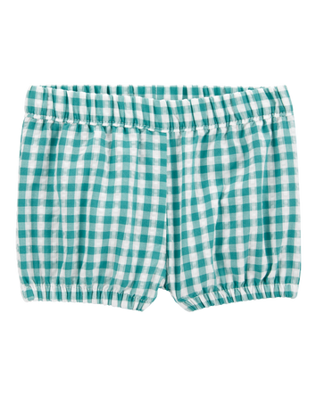 Baby 3-Piece Gingham Little Short Set, 