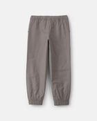 Boys Twill Joggers - gray, image 2 of 5 slides