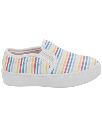 Striped Casual Sneakers, 