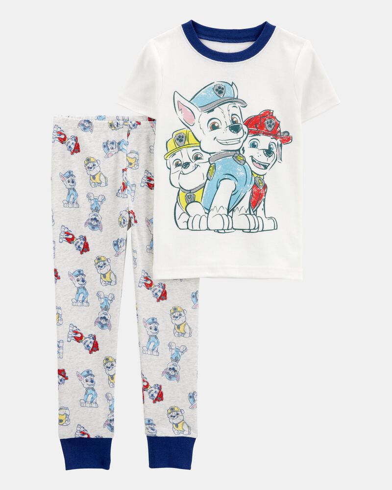 Toddler PAW Patrol Snug Fit Cotton 2-Piece Pyjamas, image 1 of 3 slides