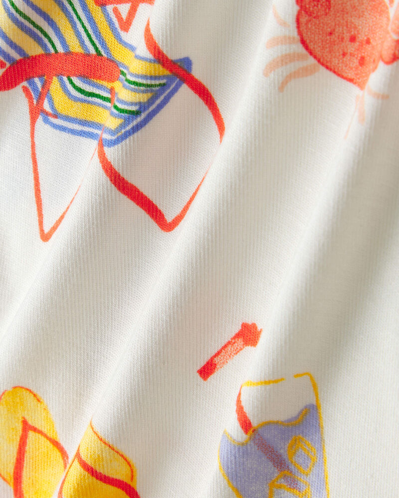 Baby Beach PurelySoft&trade; 2-Way Zip Sleeper - Cream, image 6 of 9 slides