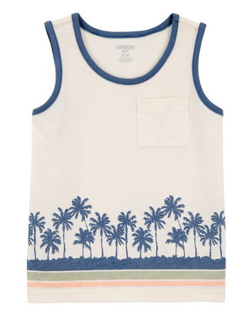 Toddler Palm Tree Print Tank, 
