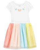 Toddler Rainbow Tutu Dress, image 1 of 4 slides