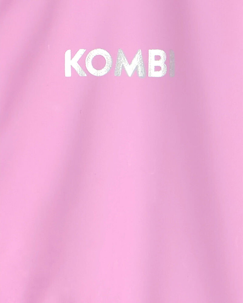 Toddler Girl Kombi Waterproof Rain Jacket- Pink, image 4 of 4 slides