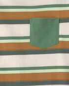 Boys Striped Long-Sleeve T-Shirt- Multi, image 2 of 3 slides
