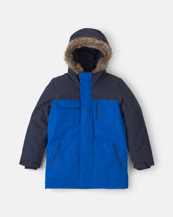 Gar&ccedil;ons - Manteau d&rsquo;hiver - Bleu royal, 