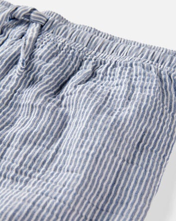 Kid 2-Piece Organic Cotton Striped Set, 