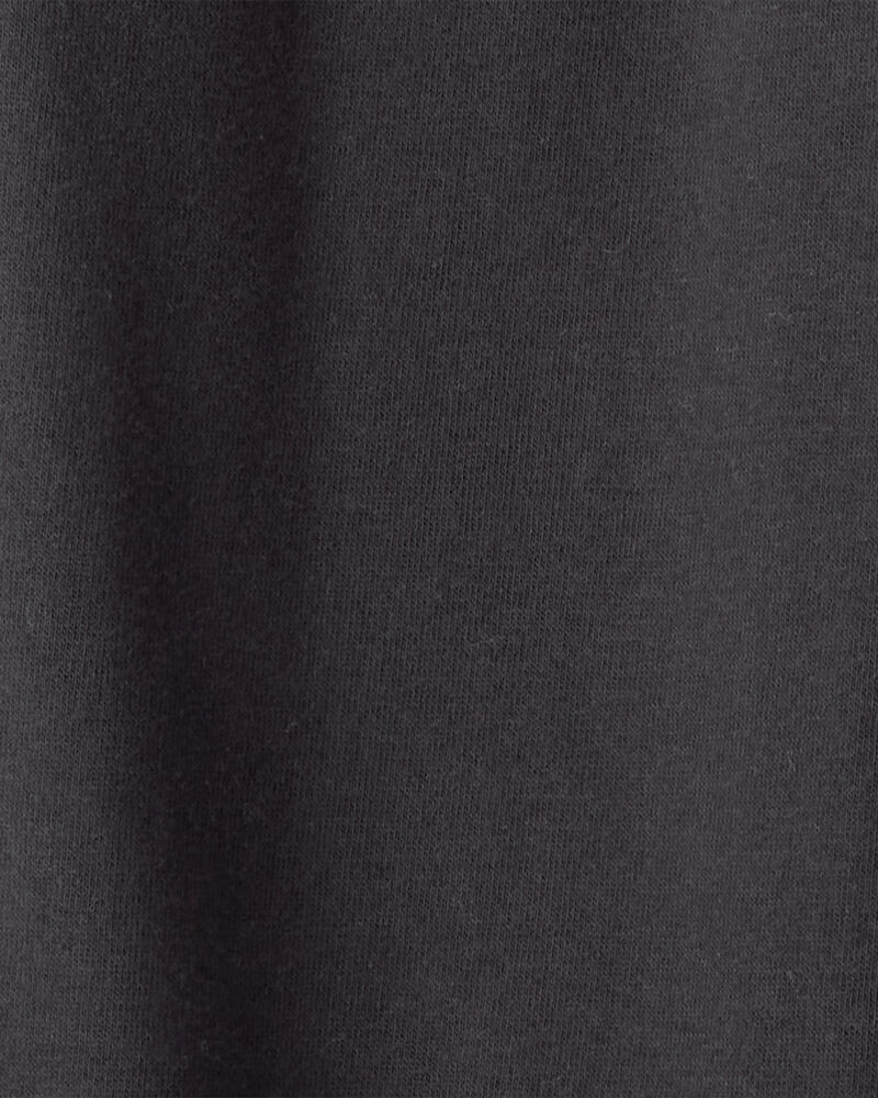 Girls DayDream Fleece Knit Drawstring Joggers - Black, image 3 of 4 slides