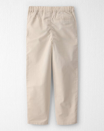 Boys Linen Pants Made with Organic Cotton, 