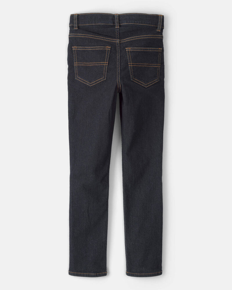 Kid Skinny Jeans In True Rinse Wash, image 2 of 4 slides