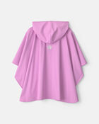 Girls Kombi Rain Poncho - Orchid, image 2 of 4 slides