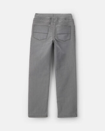 Boys Denim Pants - Grey, 