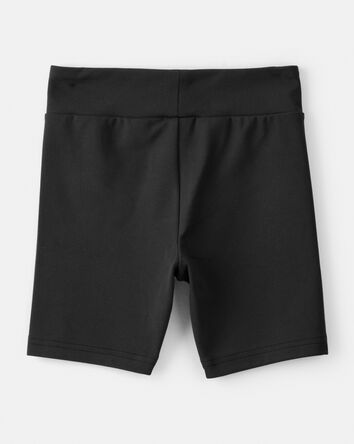 Girls Knit Bike Shorts - Black, 