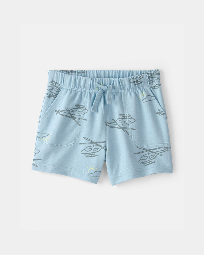 Tout-petit gar&ccedil;on - Shorts en French Terry pour homme - Bleu, image 1 sur 3 diapositives