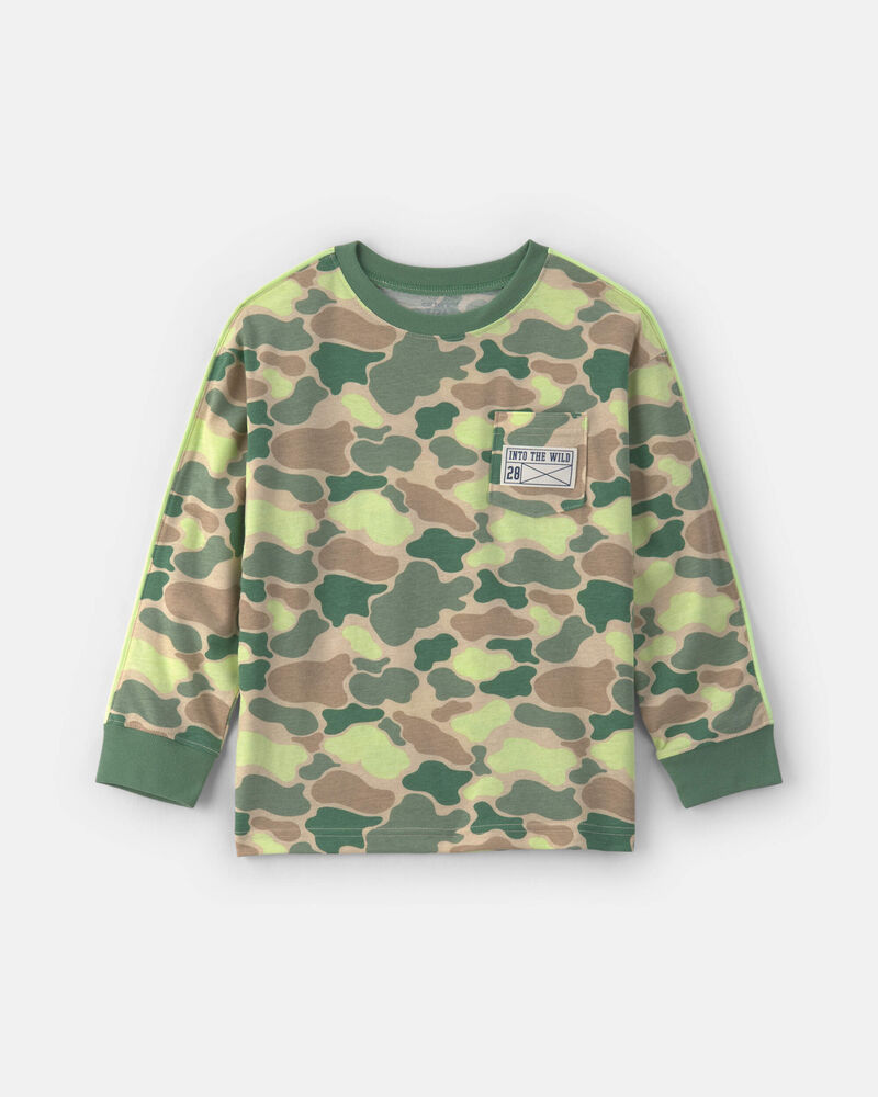 Boys Long-Sleeve  Camo T-Shirt -  Multi, image 1 of 4 slides