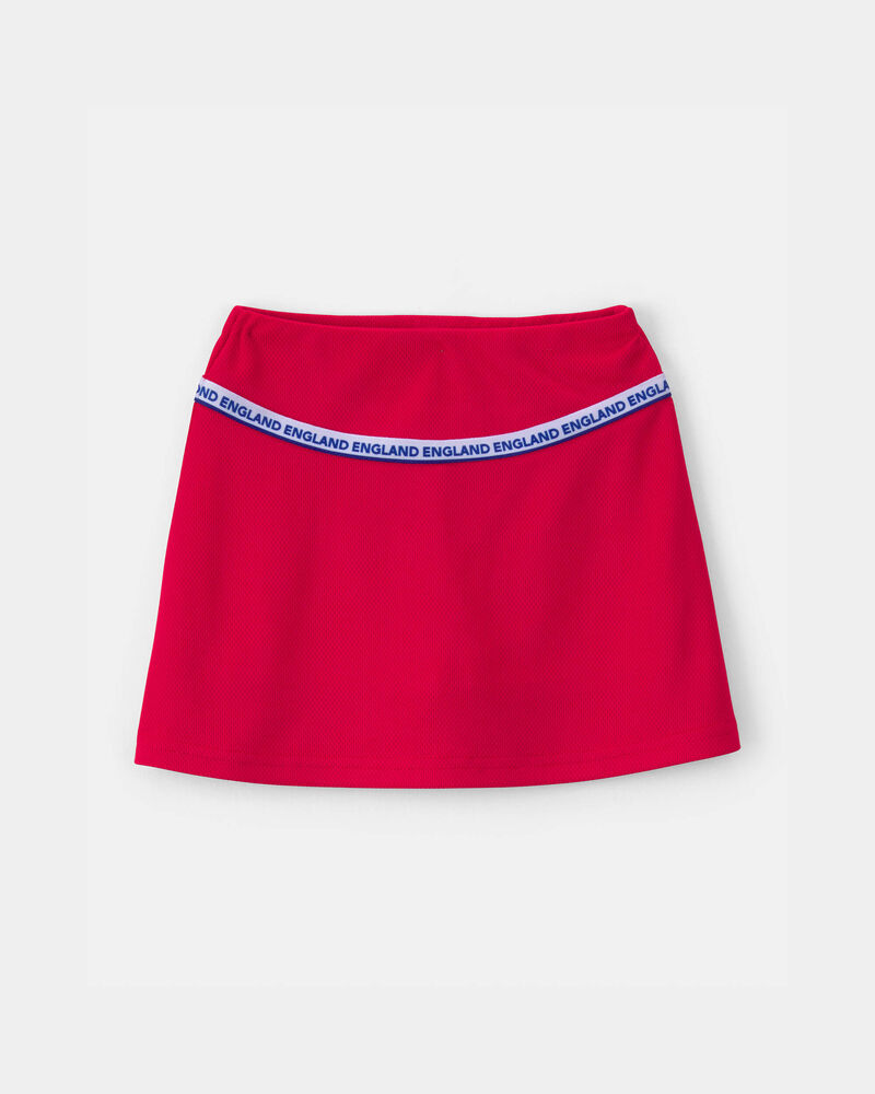 Toddler Girl Umbro England Active Skort - Red, image 1 of 6 slides