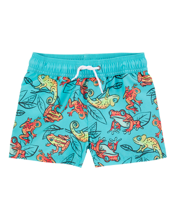Toddler Iguana Swim Trunks, 