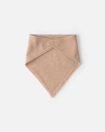 Baby Boy 2-Pack Bear Bibs - Brown, 