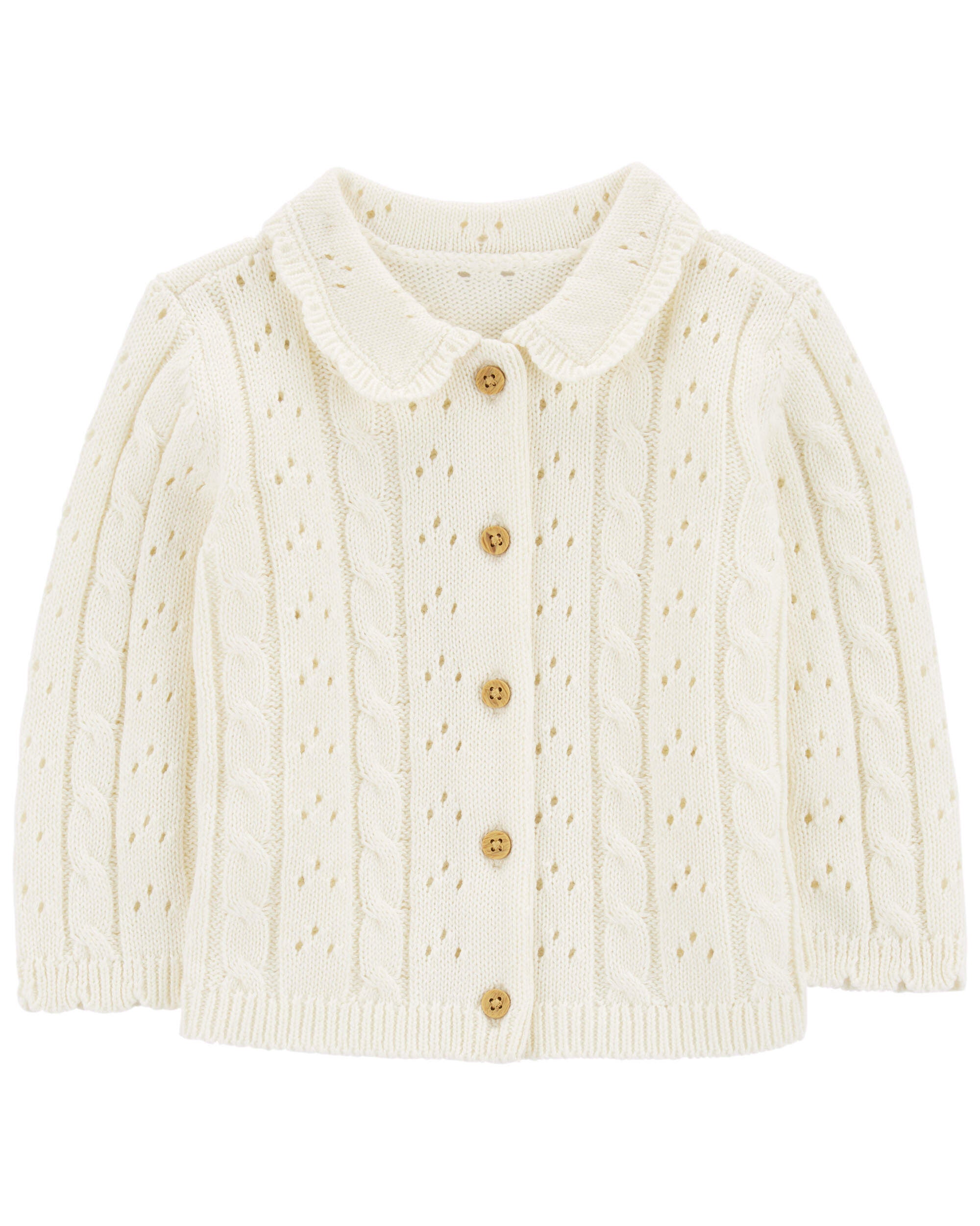 Carters white cardigan deals