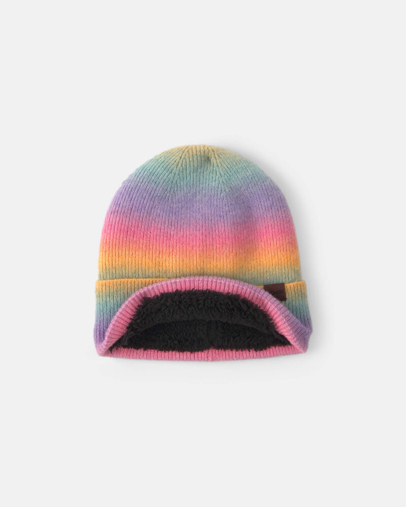 Girls Kombi Rainbow Beanie Hat - Multi, image 2 of 3 slides