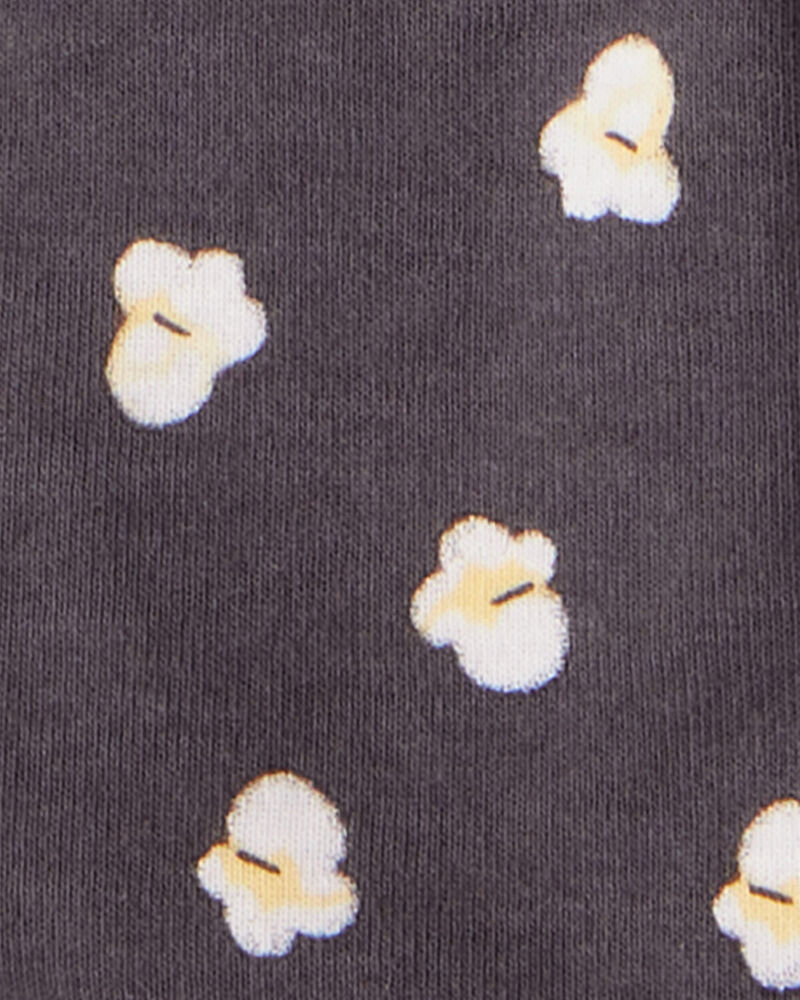 Toddler Girl Movie Print 100% Cotton Long-Sleeve 4-Piece Pyjamas - Pink/Black, image 2 of 5 slides