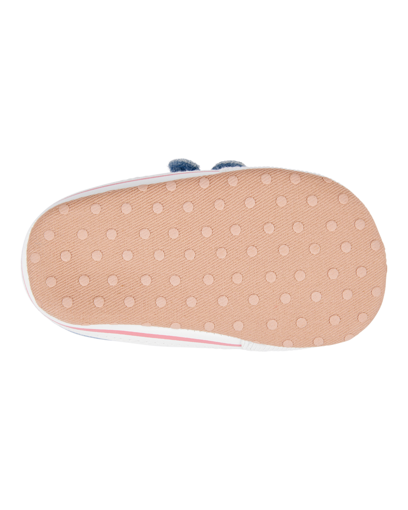 Bébé Espadrilles à cerises - Bleu, image 5 sur 7 diapositives