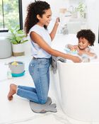 MOBY&reg; Waterfall Bath Rinser - White, image 8 of 13 slides