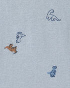 Baby Boy 4-Pack Dinosaur Long-Sleeve Bodysuits, image 4 of 6 slides