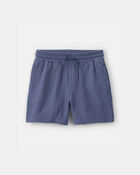 Boys Gauze Shorts - Blue, image 1 of 5 slides