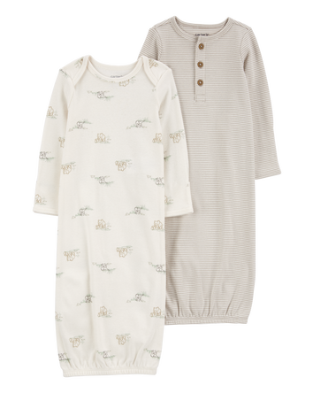 Baby 2-Pack Sleeper Gowns, 