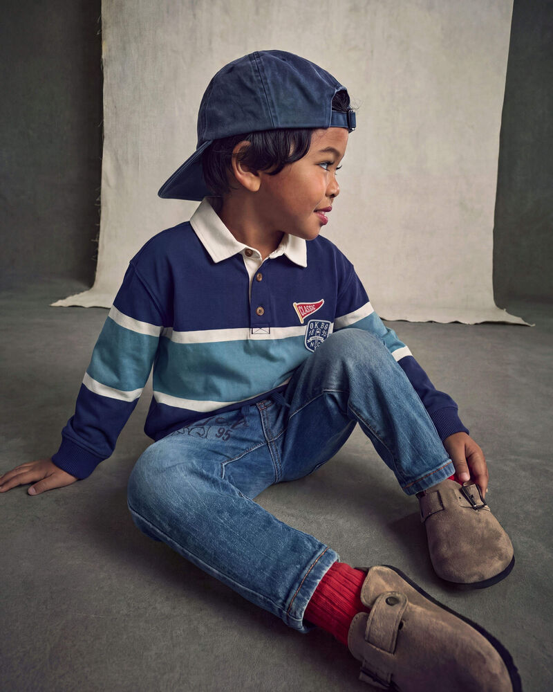 Toddler Boy OshKosh Denim Jeans - Medium Wash, image 4 of 5 slides